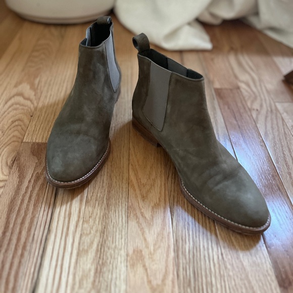 JENNI KAYNE SUEDE CHELSEA BOOT LAUREL - Picture 4 of 7